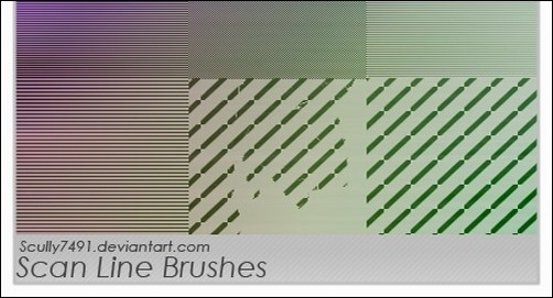 scan-line-brushes