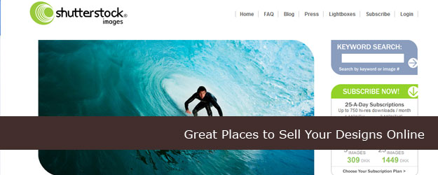 50 Great Places to Sell Your Designs Online