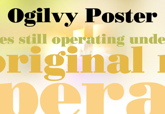 Ogilvy Poster Free Font