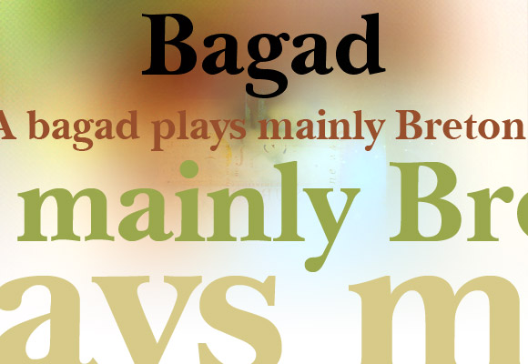 Bagad Bold Free Font