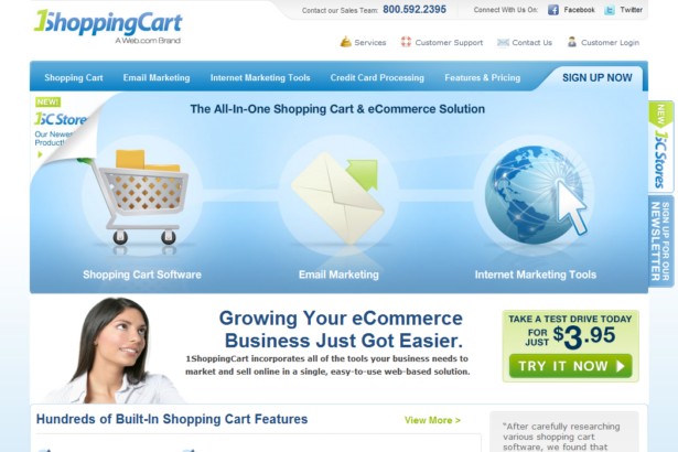 1ShoppingCart.com - Shopping Cart and Ecommerce Software