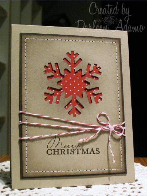 Darleen Stamps Christmas Card