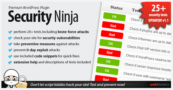 security ninja plugin