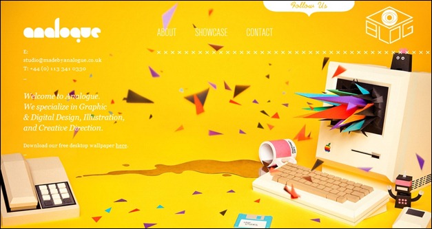 40 Examples of Beautiful Yellow Website Designs