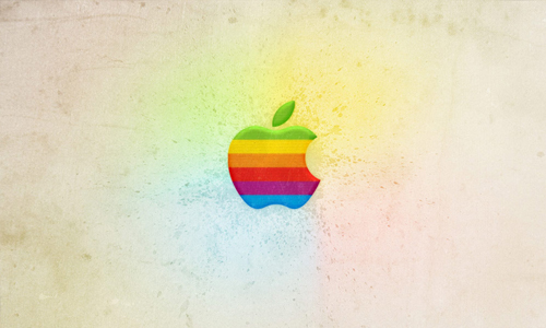 Retro Apple Wallpaper Tutorial