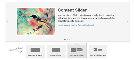ROYAL SLIDER – Touch Content Slideshow for WordPress