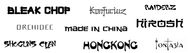 60+ Great Japanese and Chinese Fonts for Download