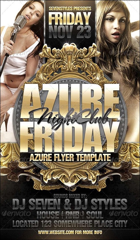 azure-flyer-template