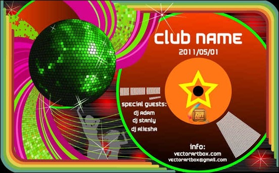 club-poster-template
