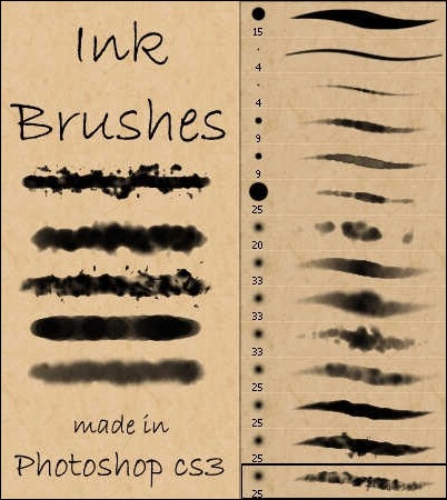 ink-and-watercolor-brushes