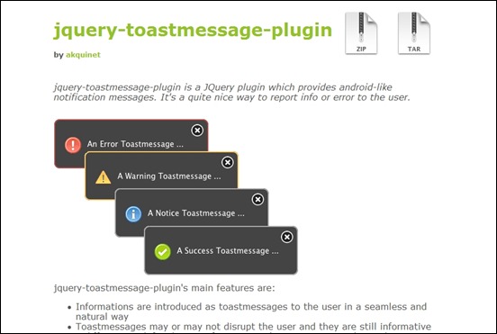 jquery-toast-message-plugin