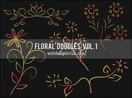 floral-doodles-brushes
