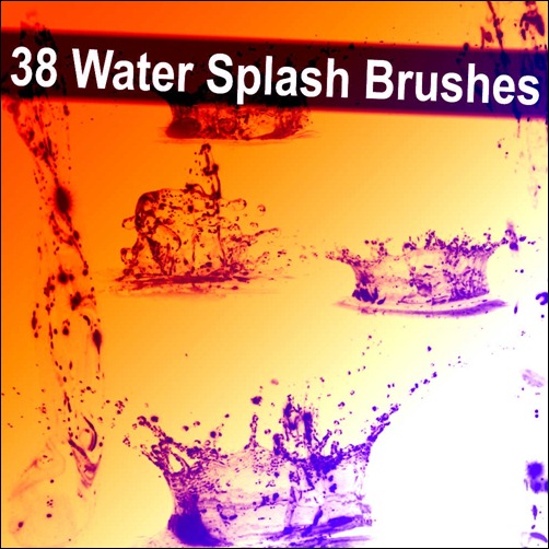 38-water-splash-brushes