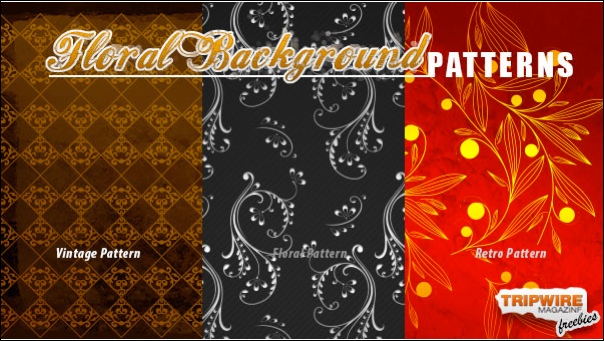 Freebie Friday – Floral Background Pattern