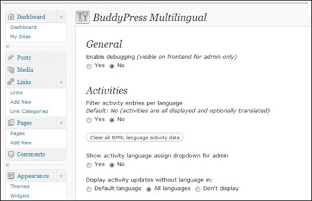 buddyPress-multilingual