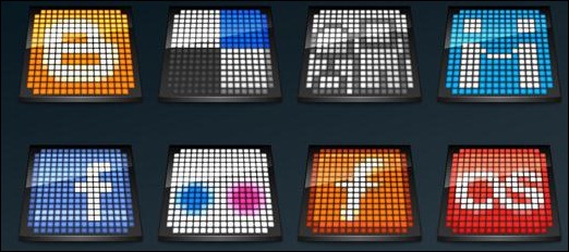 OLED Social Icons