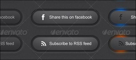 Social website button