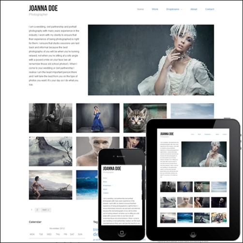 hatch is a cool photography theme for wordpress build with the hybrid core framework