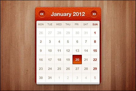little-calendar-widget