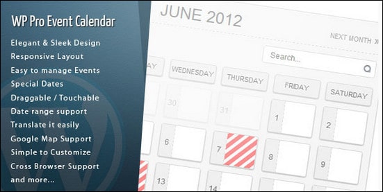 Pro Event Calendar