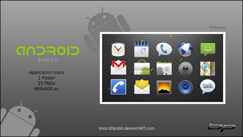 andorid-application-icon-set
