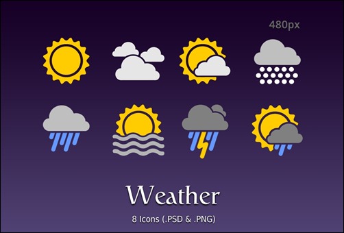 android-weather-icons