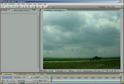 3D-Cloud-Motion-from-a-Still-Image-adobe-after-effects-tutorials