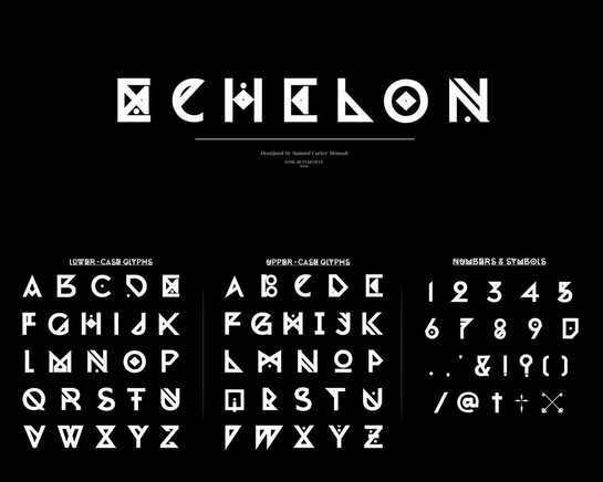 ECHELON-Glyph-Set