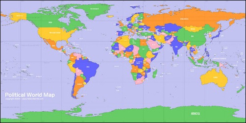 Vectorial World Map