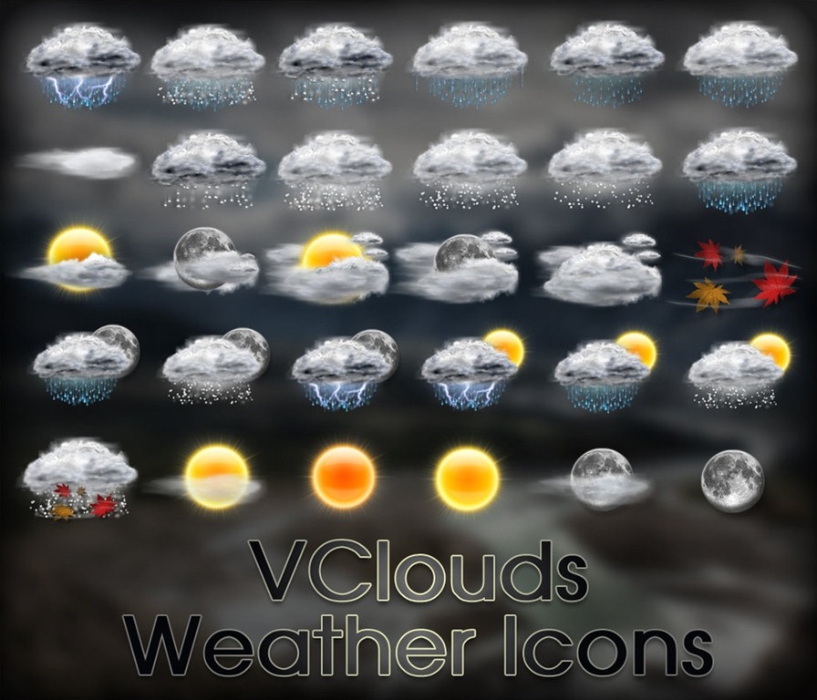 30+ Sets of High-Quality Weather Icons for Free | Tripwire Magazine