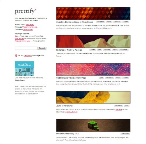 Prettify Creative Tumblr Blog Designs