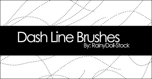 dash-line-brushes
