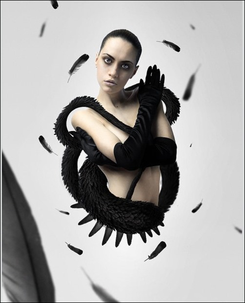 Create a Black Swan Inspired Movie Poster