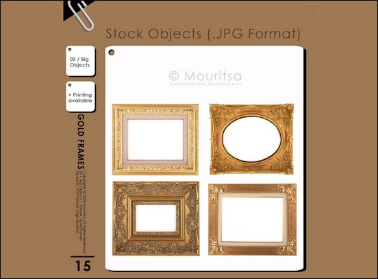 object-pack-gold-frames