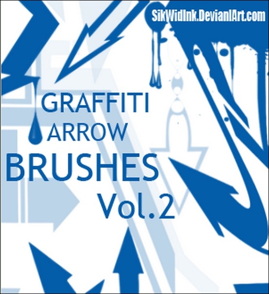 graffiti-arrow-brush-pack
