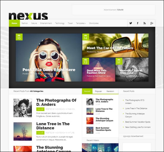 Nexus is a deeply responsive, business WordPress theme
