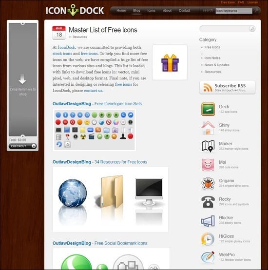 Icon-Dock