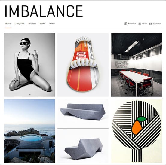 imbalance a cool unique magazine style theme for wordpress