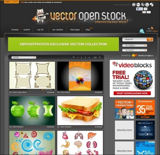 Vector-Open-Stock