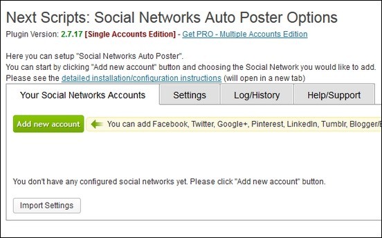 Review: NextScripts – A Great Free WordPress Auto Poster Plugin For Social Networks