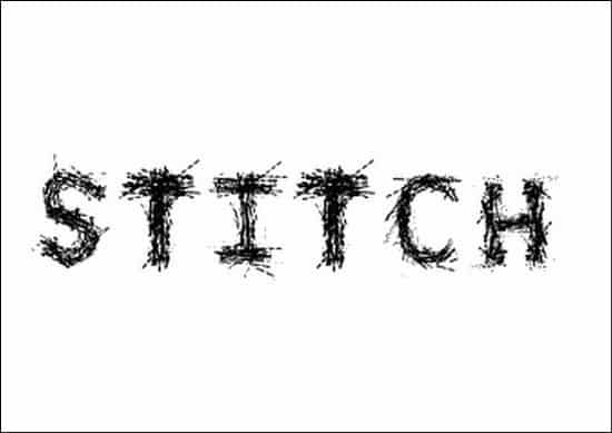 Stitch-Font