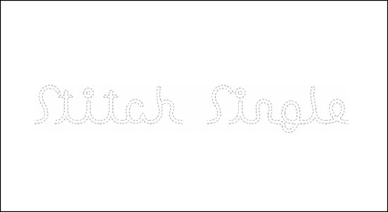 stitch-single