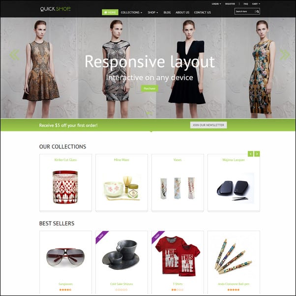 Quickshop Responsive Shopify Theme