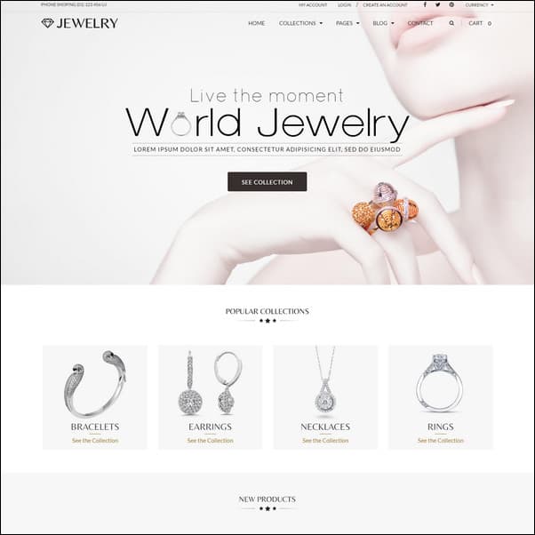 Jewelry Responsive Shopify Theme