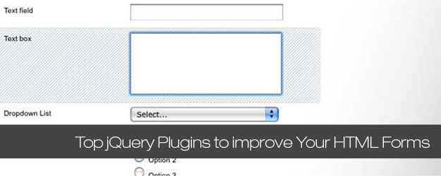 75+ Top jQuery Plugins to improve Your HTML Forms