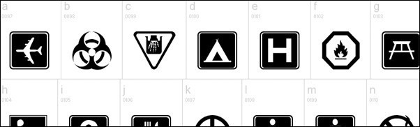 45+ Pictogram Dingbat Fonts