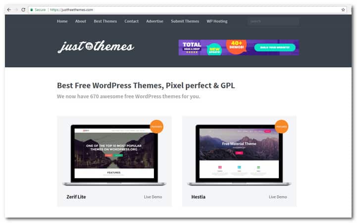 Just Free Themes